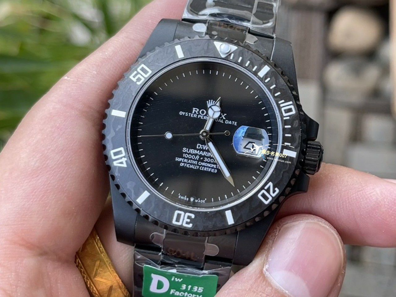 DIW Submariner PARAKEET 新品定制款劳力士SUB水鬼 / R791