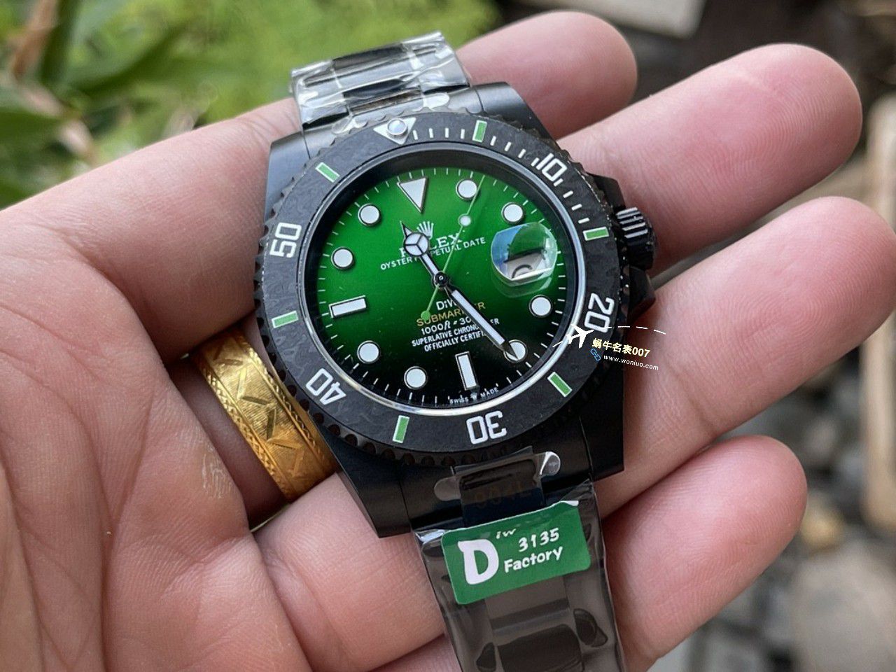 DIW Submariner PARAKEET 新品定制款劳力士SUB水鬼 / R791