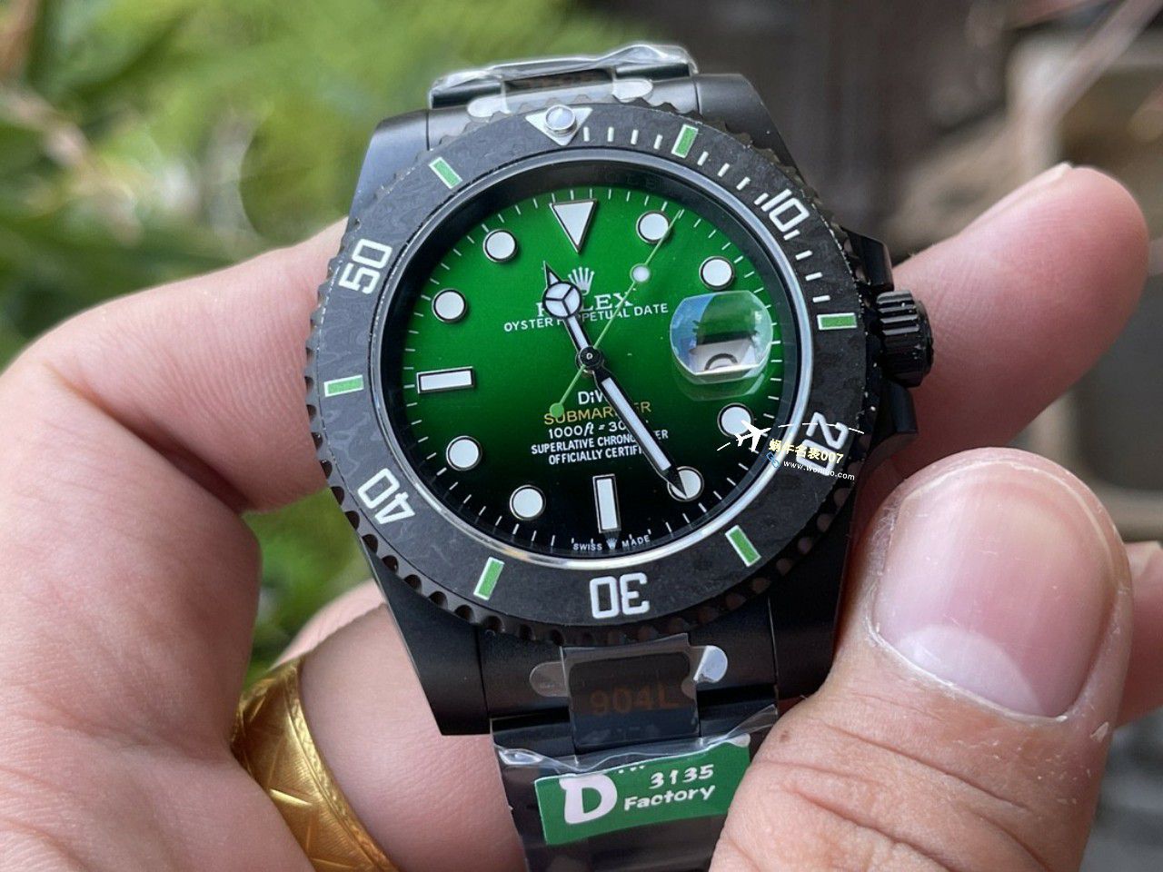 DIW Submariner PARAKEET 新品定制款劳力士SUB水鬼 / R791