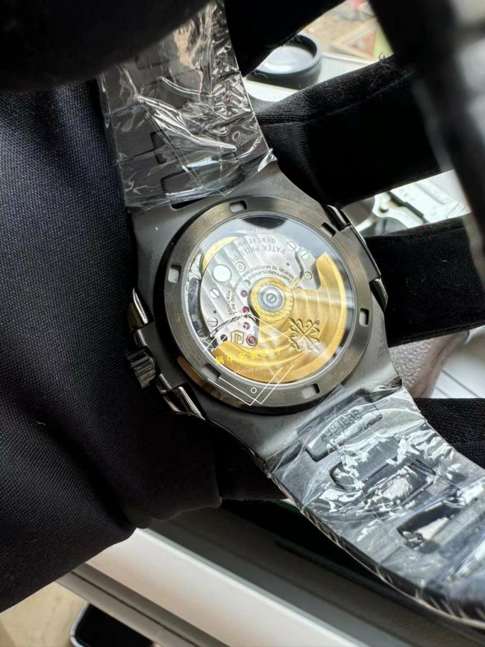 视频评测PATEK PHILIPPE  百达翡丽碳纤维DIW 鹦鹉螺5711  / BD389