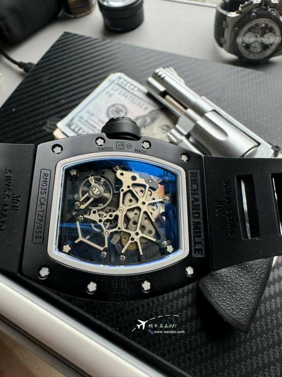 Sonic理查德米勒RICHARD MILLE  RM035大金牛 Americas美国限量版一比一高仿手表 / sonicrm035A