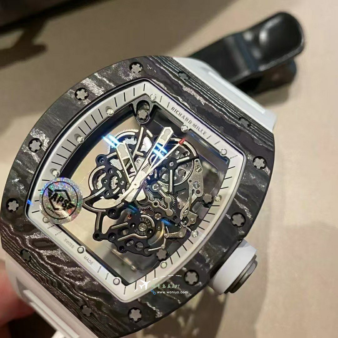 APS厂Richard mille 理查德米勒一比一复刻超A高仿手表RM055 / APFRM055