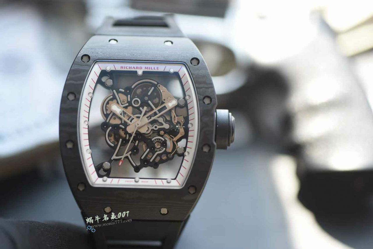 视频评测APS理查米尔Richard mille 最好高仿RM055手表 / APSRM055B