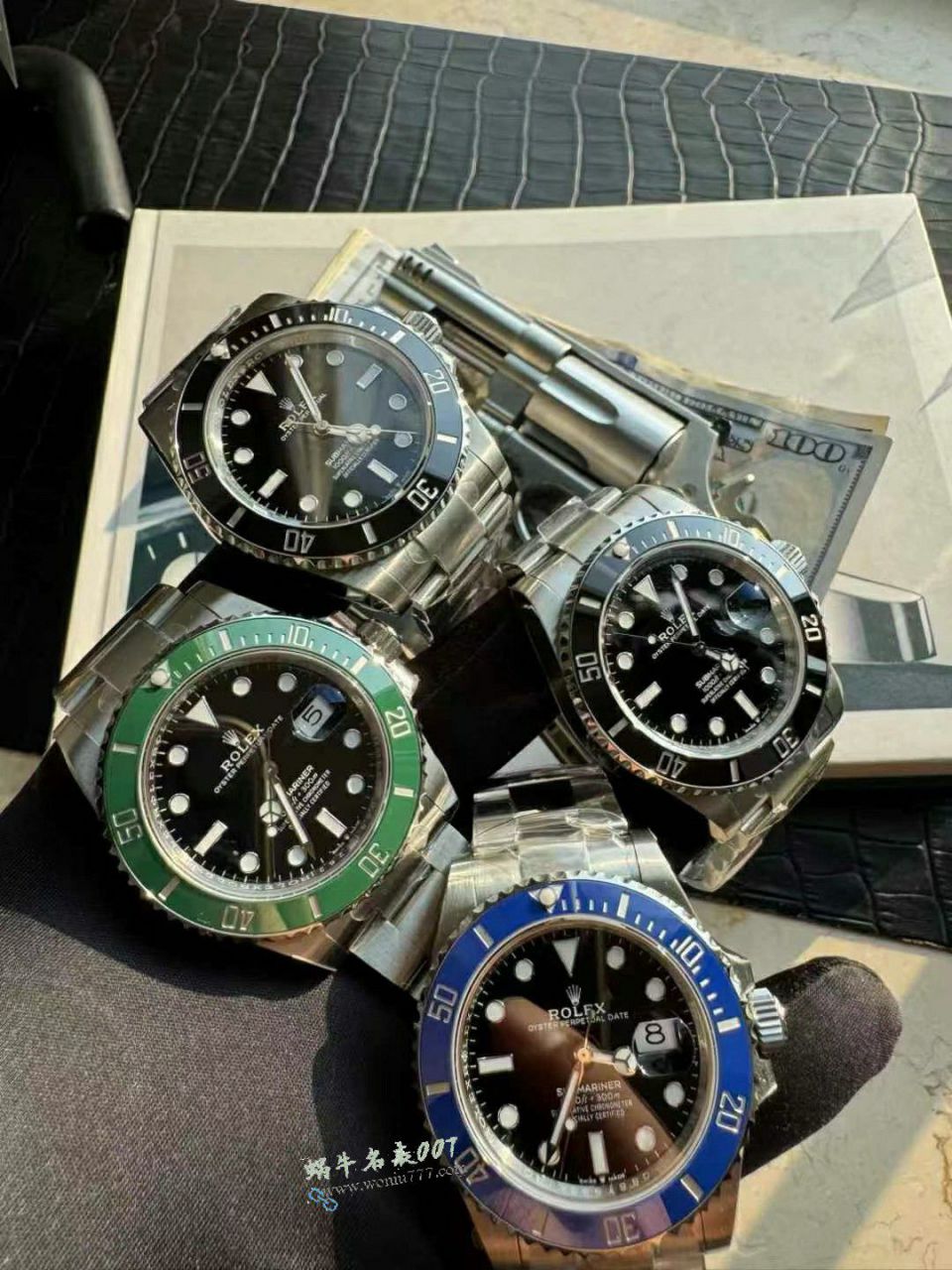 TOP级VS ROLEX 126500高仿水鬼绿水鬼黑水鬼蓝水鬼腕表 / R951