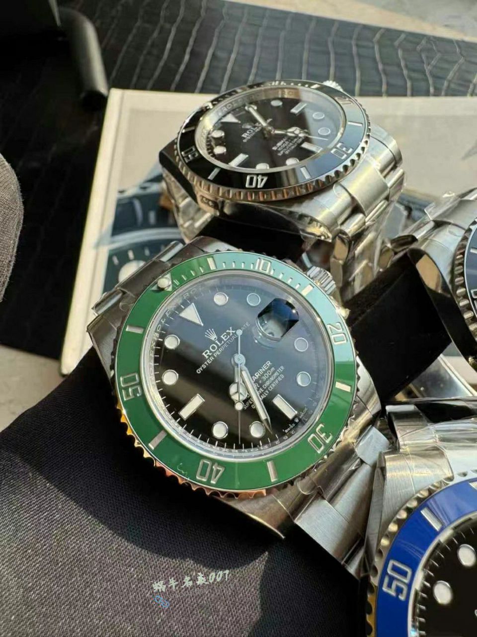 TOP级VS ROLEX 126500高仿水鬼绿水鬼黑水鬼蓝水鬼腕表 / R951