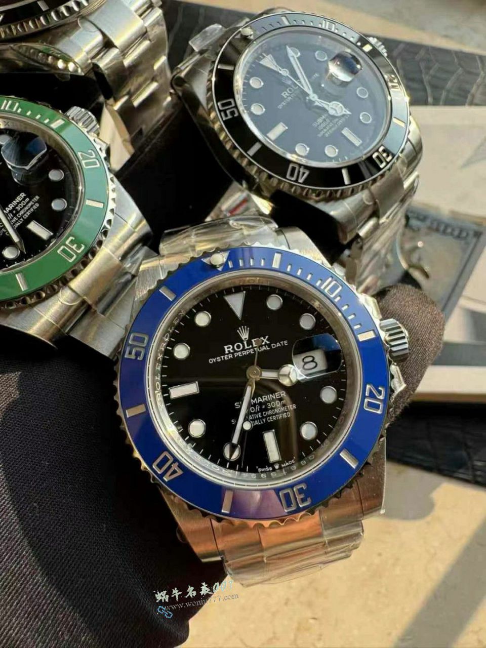 TOP级VS ROLEX 126500高仿水鬼绿水鬼黑水鬼蓝水鬼腕表 / R951