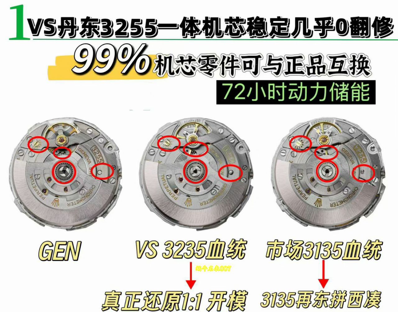 VS配重劳力士星期日历型系列m228236-0008腕表 /  