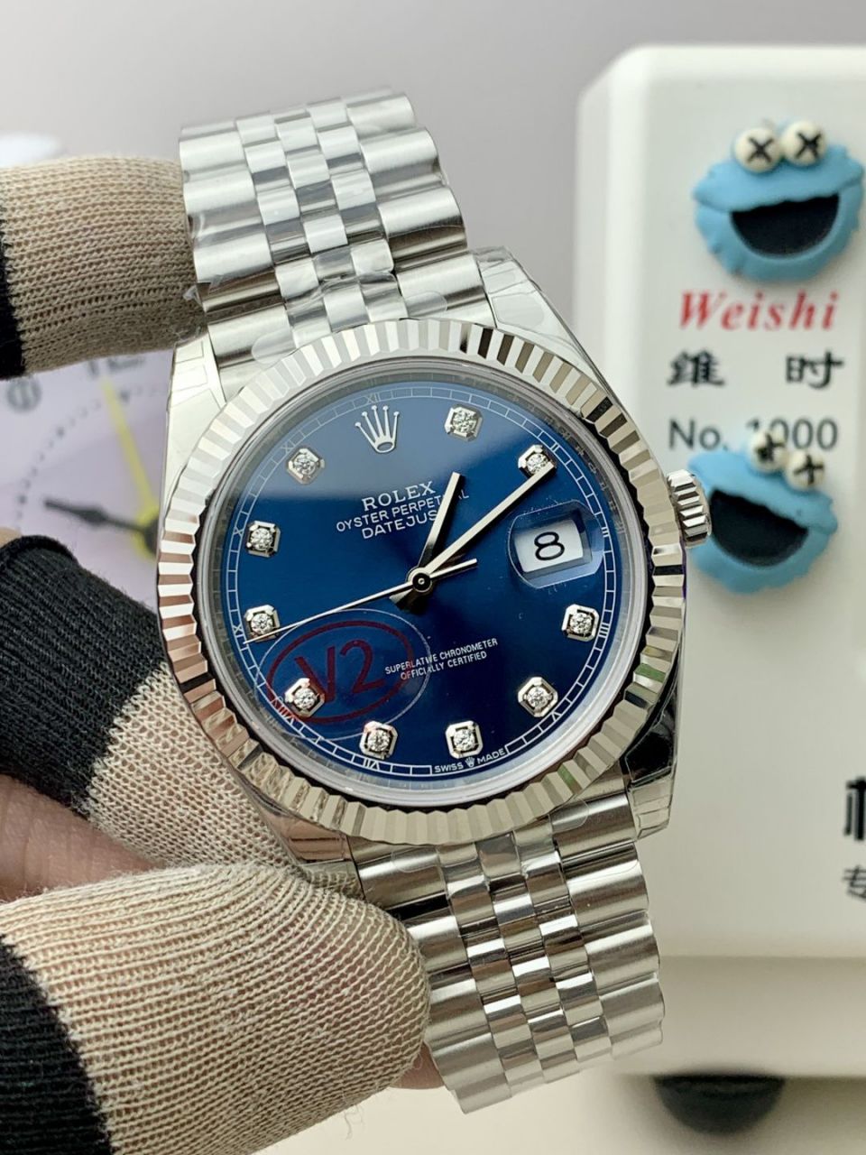 VS劳力士日志型V2系列m126334-0016腕表 /  