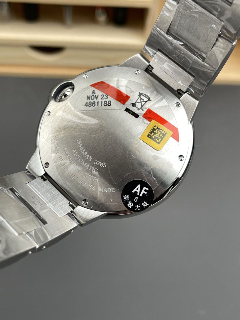 AF卡地亚蓝气球系列WE9009Z3腕表 /  