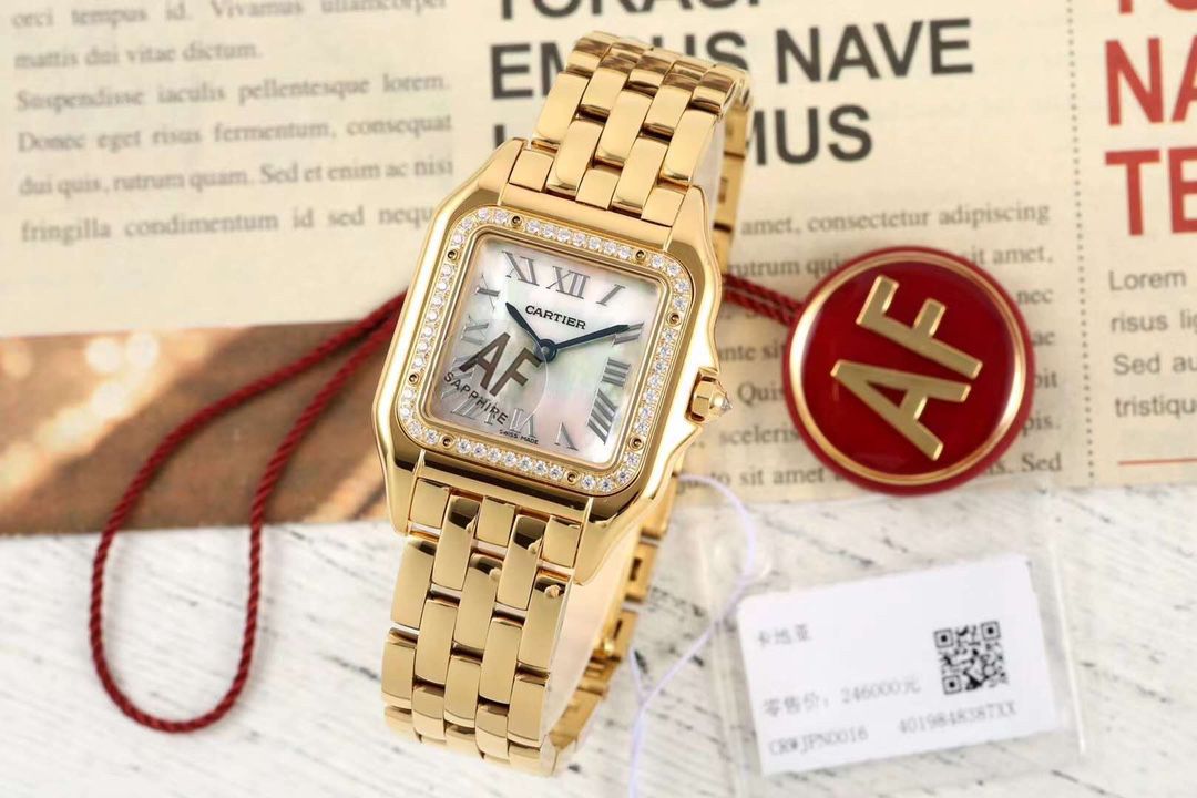 AF卡地亚PANTHÈRE DE CARTIER系列WJPN0016腕表 /  