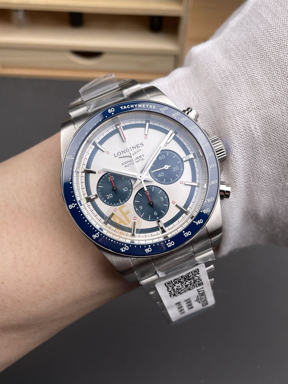 AF浪琴康卡斯系列L3.835.4.98.6腕表 /  