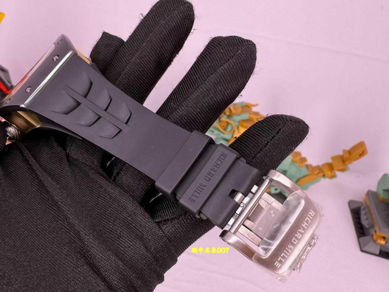 高端定制18k真金Richard Mille理查米尔男士复刻手表RM 47腕表 /  