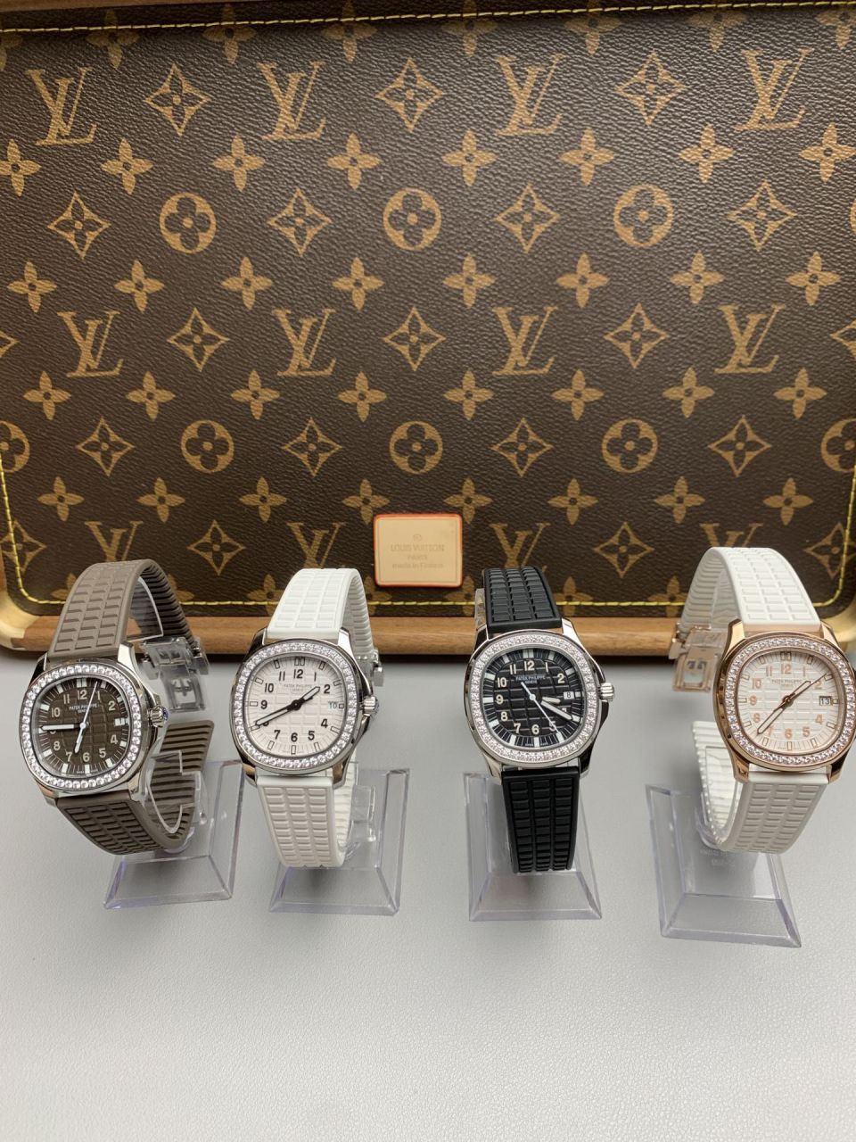 PPF百达翡丽AQUANAUT女手雷复刻手表5067A-027腕表 /  