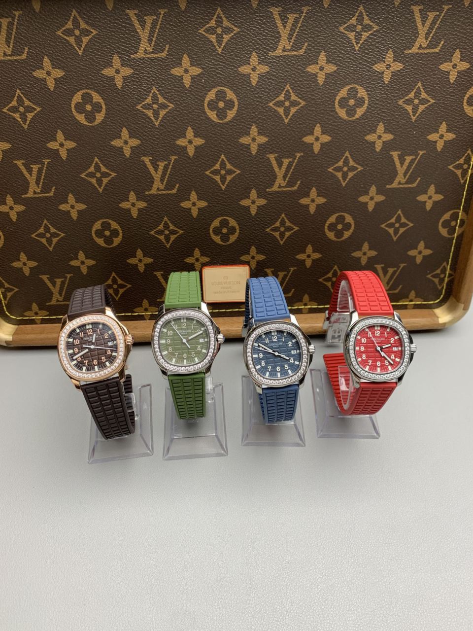 PPF百达翡丽AQUANAUT女手雷复刻手表5067A-027腕表 /  