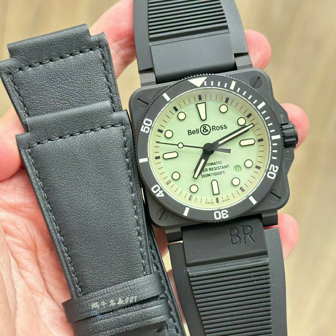 M+柏莱士一比一复刻手表INSTRUMENTS系列BR0392-D-C5-CE/SRB腕表 / BR061