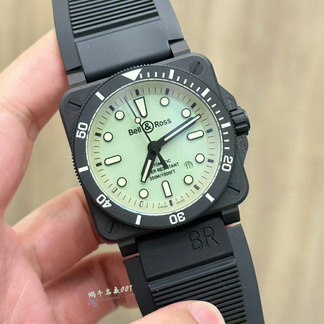 M+最好复刻柏莱士INSTRUMENTS系列BR03A-BL-CE/SRB腕表 / BR065