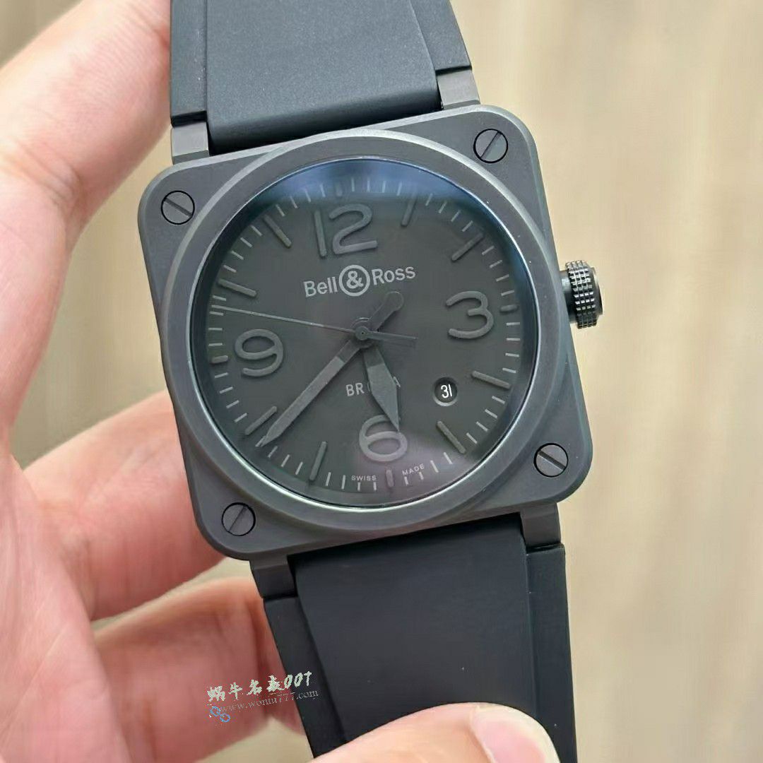 M+超A高仿复刻柏莱士手表INSTRUMENTS系列BR03A-PH-CE/SRB腕表 / BR067