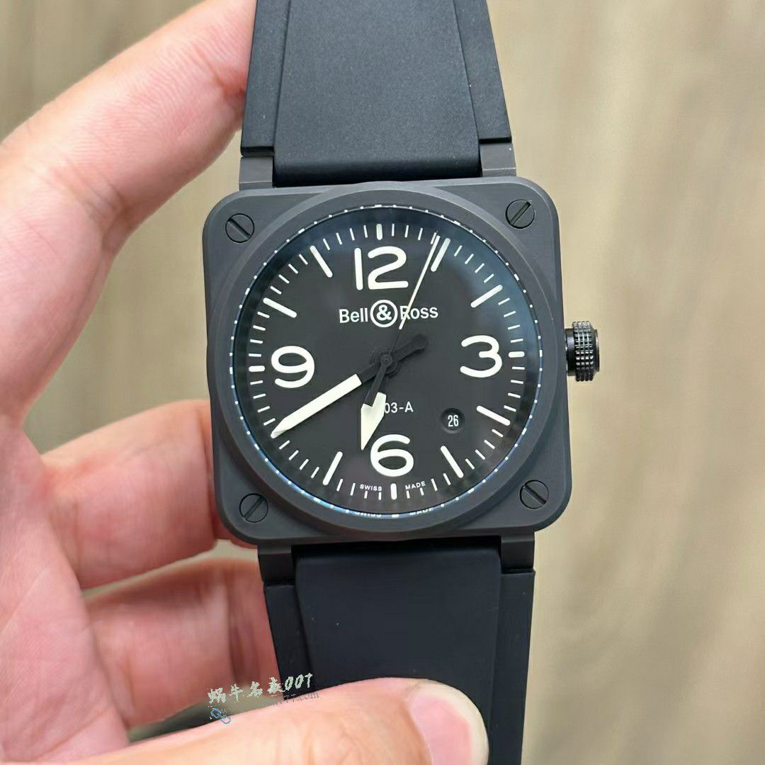 M+超A高仿复刻柏莱士手表INSTRUMENTS系列BR03A-PH-CE/SRB腕表 / BR067
