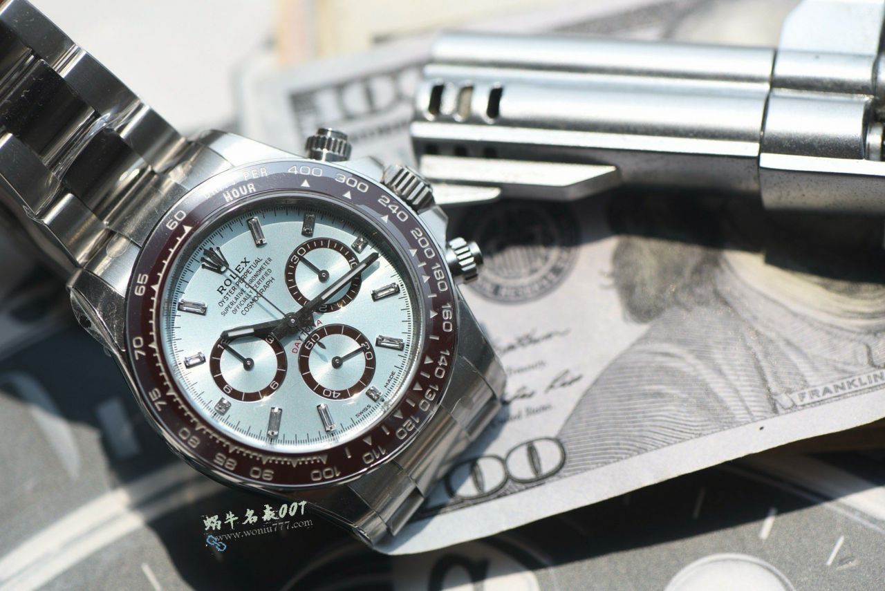 VS最好配重版本劳力士宇宙计型迪通拿系列m126506-0002复刻腕表(冰蓝迪) / R970