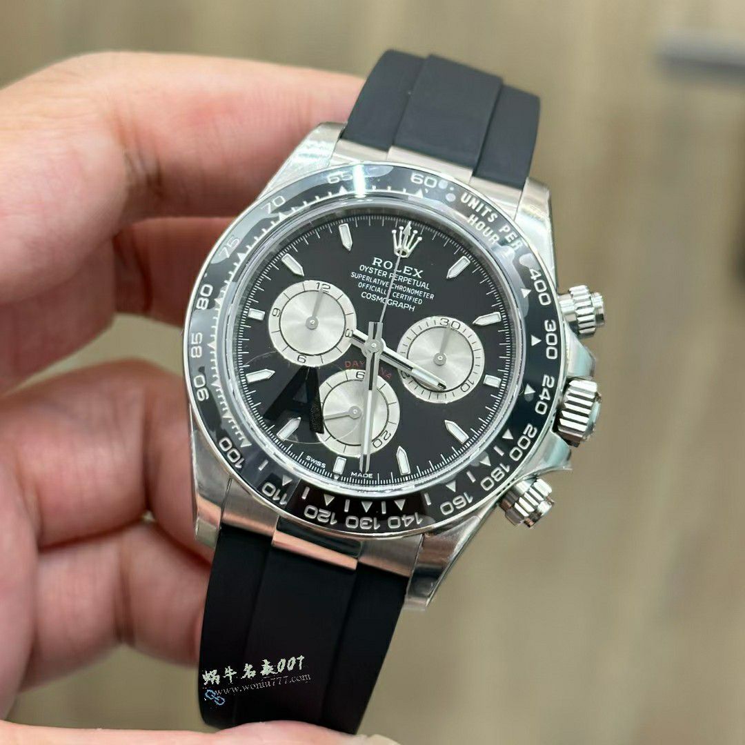 VS最好配重版本劳力士宇宙计型迪通拿系列m126506-0002复刻腕表(冰蓝迪) / R970