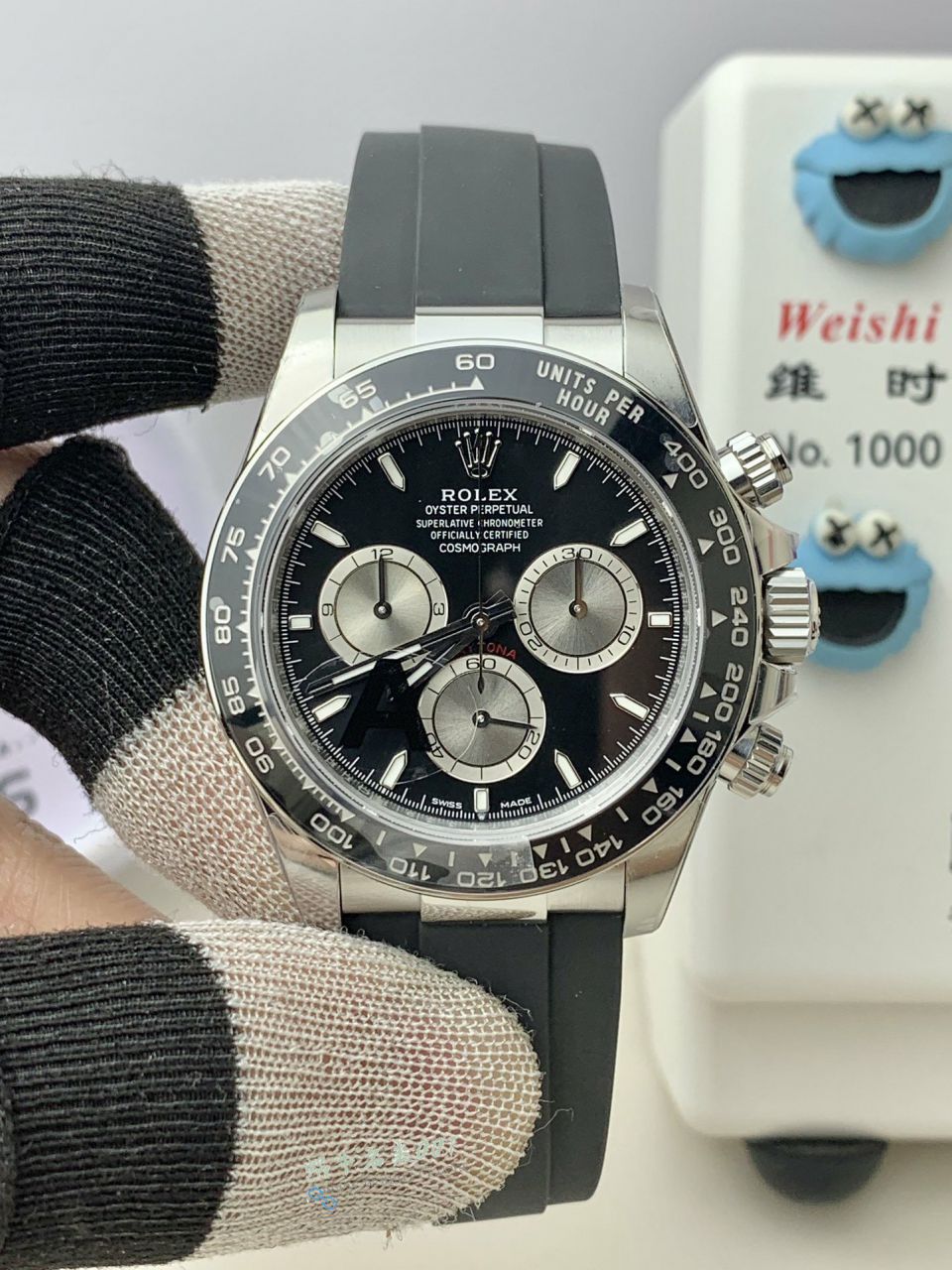 vs最新配重小勒芒迪钻面劳力士宇宙计型迪通拿顶级复刻手表m126519ln-0004腕表 / R971