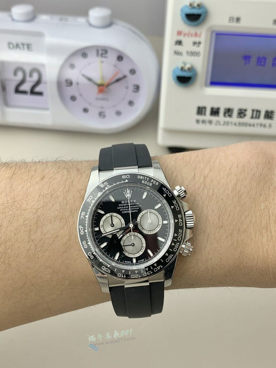 VS配重冰蓝迪劳力士宇宙计型迪通拿一比一复刻名表m126506-0001腕表 / R967