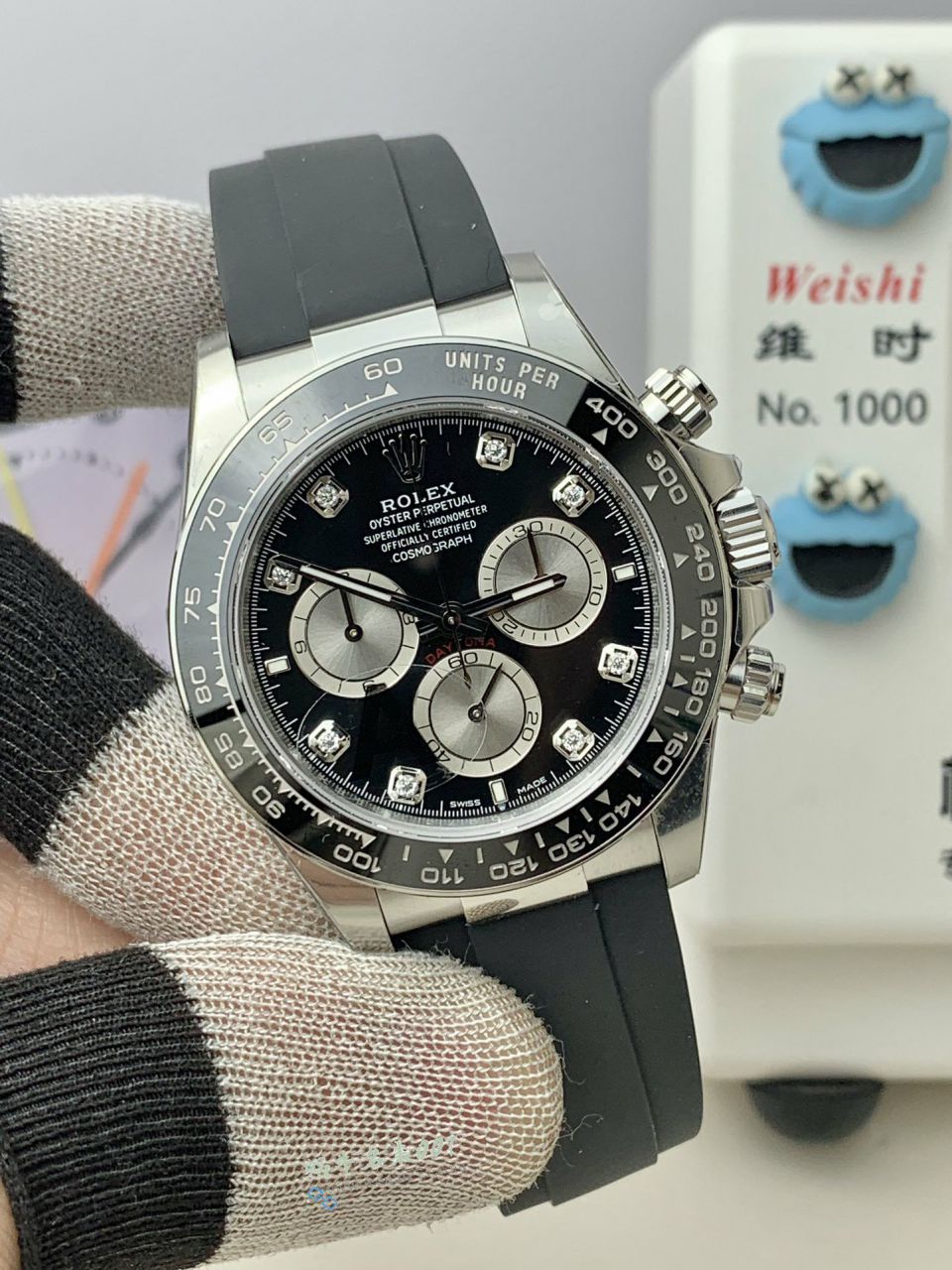 VS配重冰蓝迪劳力士宇宙计型迪通拿一比一复刻名表m126506-0001腕表 / R967