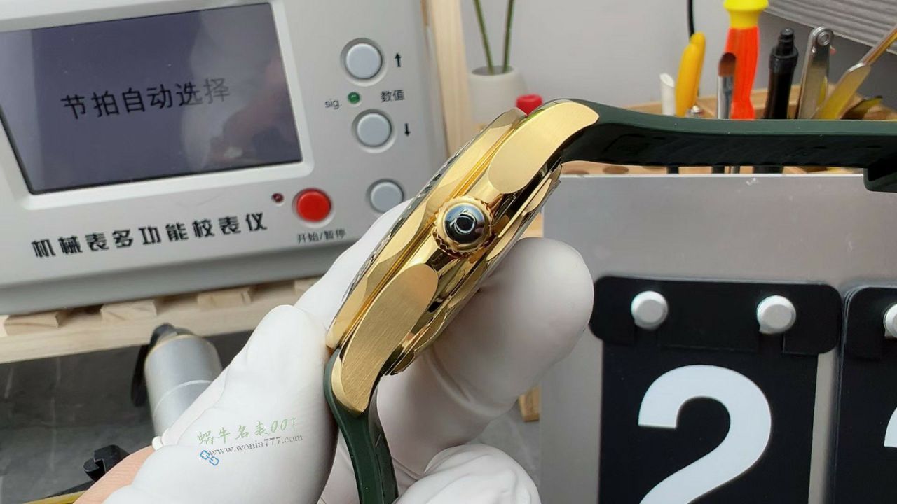 VS欧米茄海马300米青草绿广州复刻手表210.62.42.20.10.001腕表 / VS822