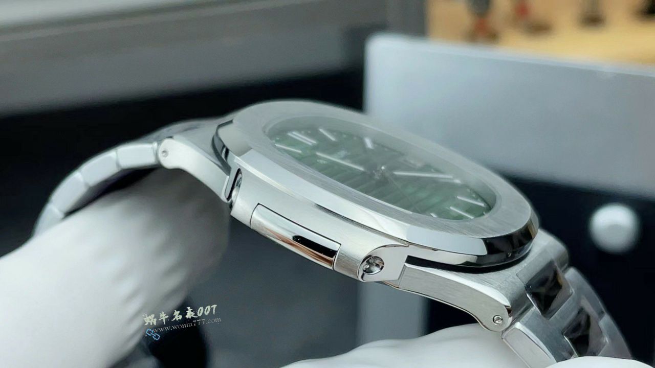 【视频评测】3K一体机百达翡丽绿面鹦鹉螺一比一高仿复刻5711/1A-014手表 / BD386