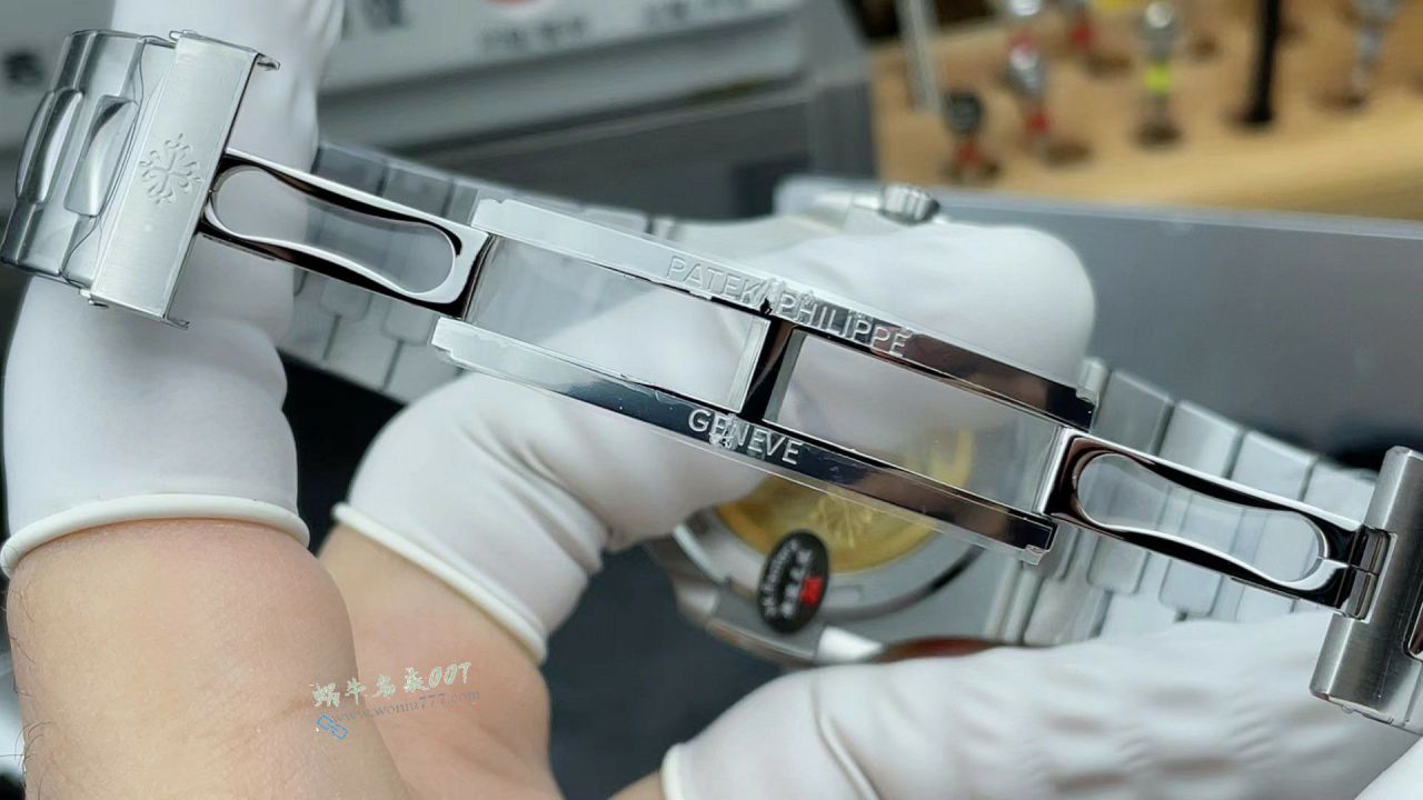 【视频评测】3K一体机百达翡丽绿面鹦鹉螺一比一高仿复刻5711/1A-014手表 / BD386