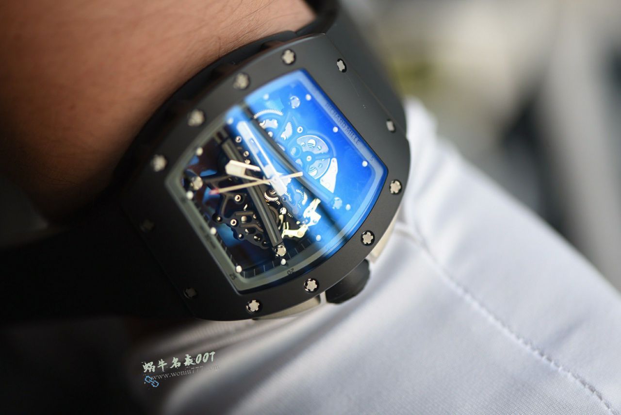 理查米尔RICHARD MILLE超级复刻手表VAUCHER机芯RM 61-01 BLACK腕表 / RM061A