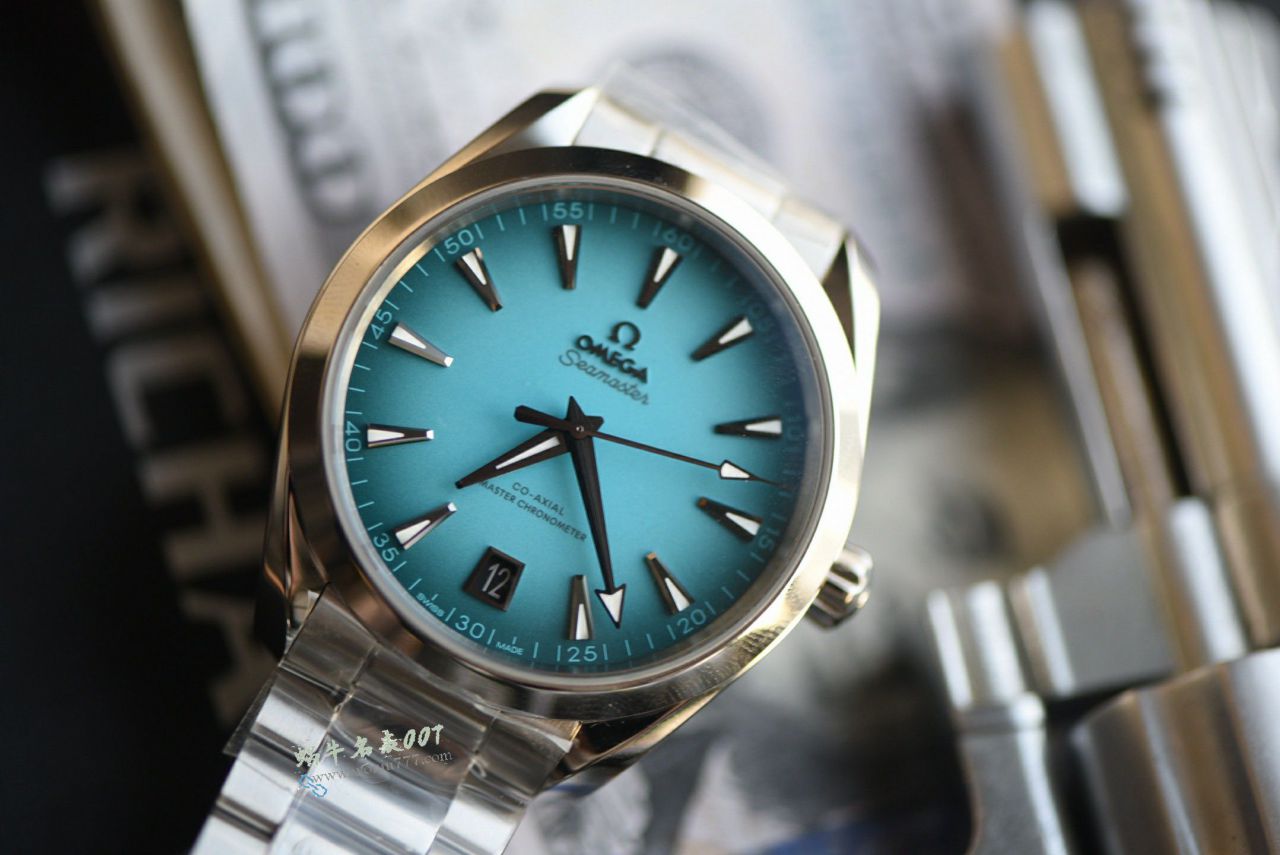 VS欧米茄渐变绿松石海马150顶级复刻220.10.41.21.03.006腕表 / VS826