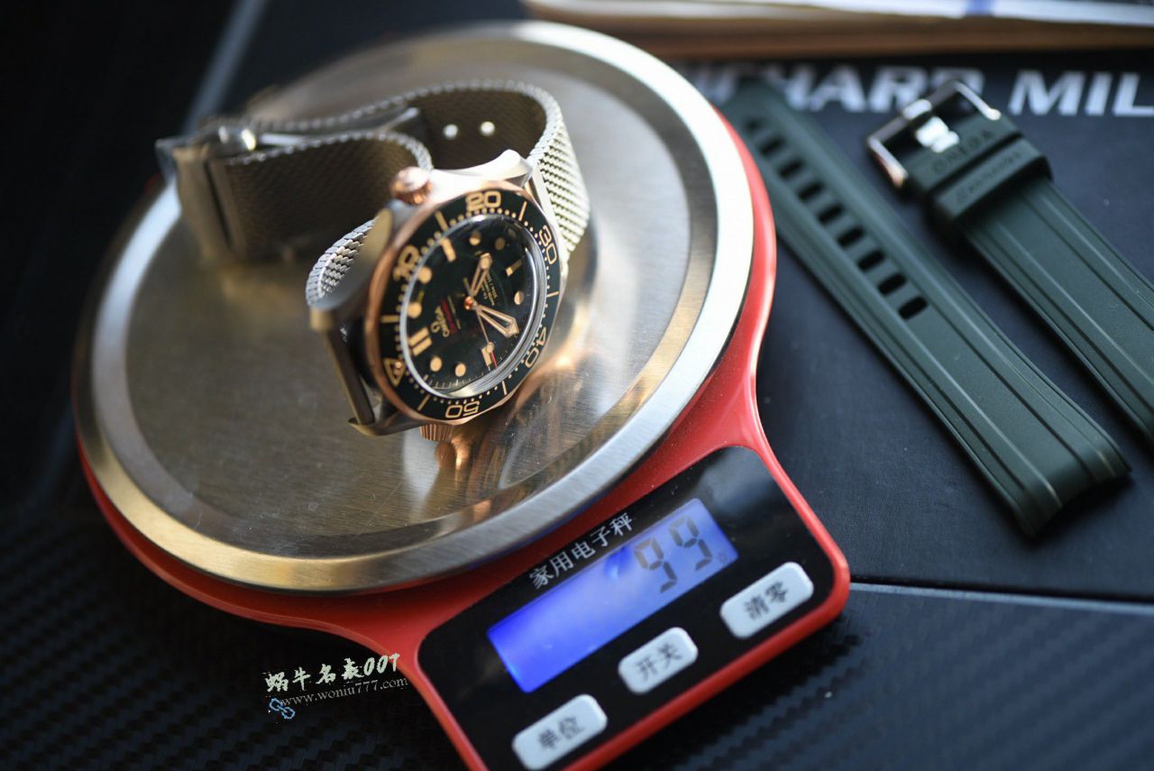 VS欧米茄青铜金绿面007无暇赴死海马300超级复刻手表210.90.42.20.10.001腕表 / VS827