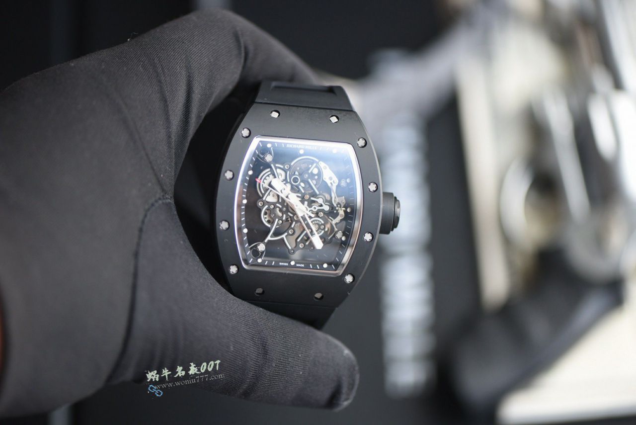 理查德米勒VAUCHER机芯RICHARD MILLE 超高端定制复刻手表版本RM055 NTPT / RM055VAB