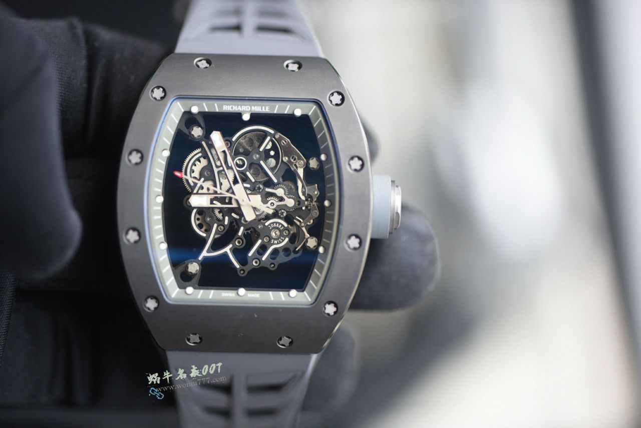理查德米勒VAUCHER机芯RICHARD MILLE 超高端定制复刻手表版本RM055 / RM055VAA