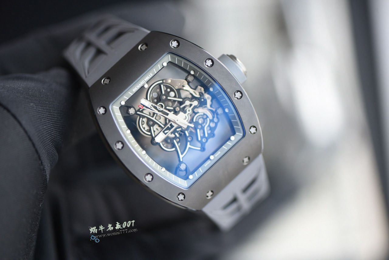 理查德米勒VAUCHER机芯RICHARD MILLE 超高端定制复刻手表版本RM055 NTPT / RM055VAB