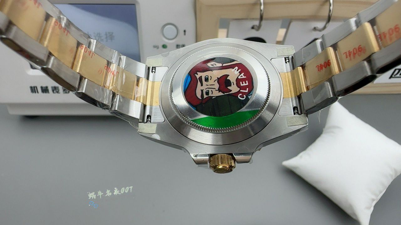 视频评测Clean C厂劳力士潜航者型顶级复刻手表116613LN-0001间金黑水鬼 / R981