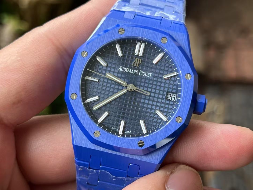 APS新品爱彼cal.4302一体机15500全陶瓷款式手表全新到货 / AP322