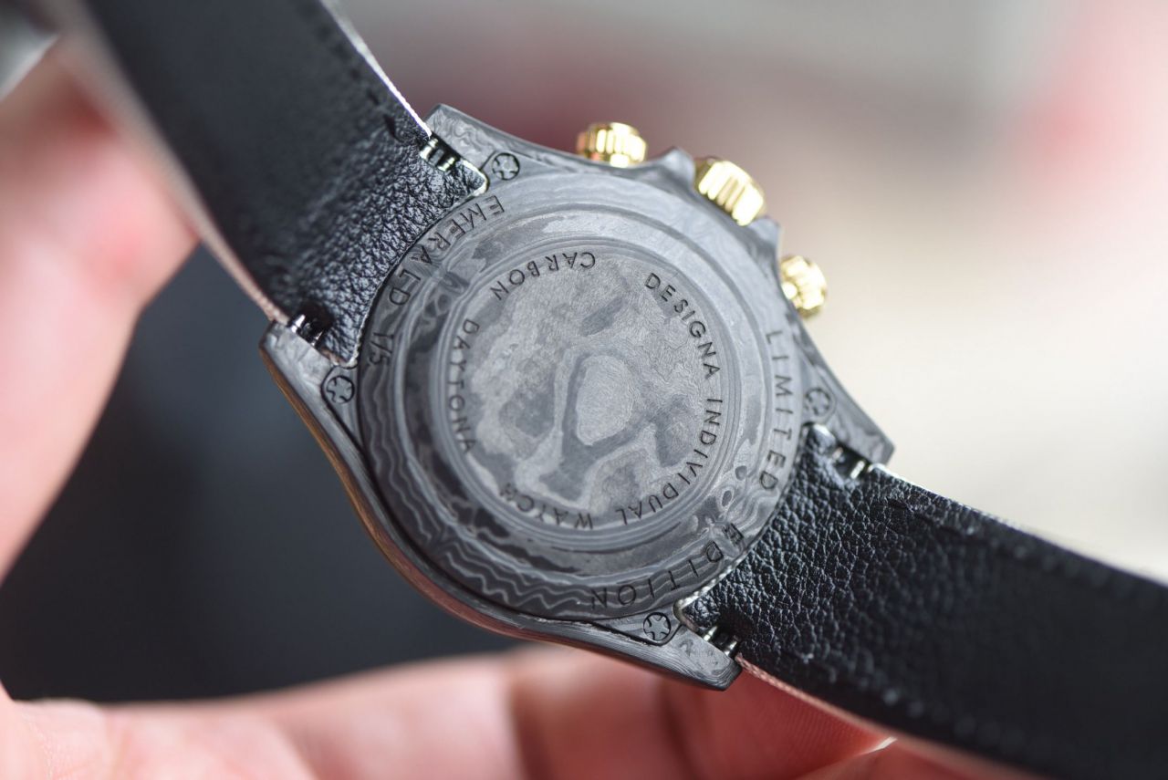 行业最高版本Diw定制版ROLEX劳力士迪通拿复刻高仿手表全碳纤维壳 / R929