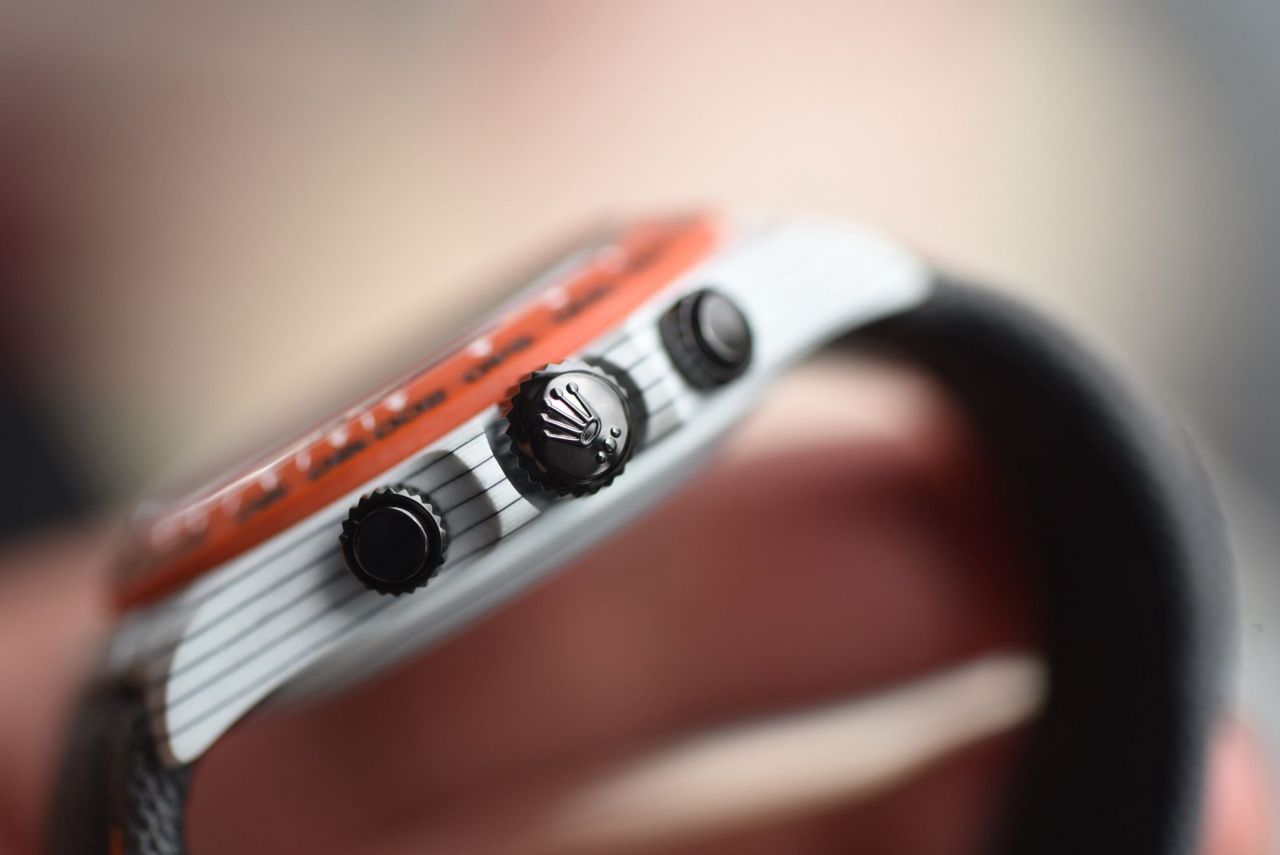 行业最高版本Diw定制版ROLEX劳力士迪通拿复刻高仿手表全碳纤维壳 / R929