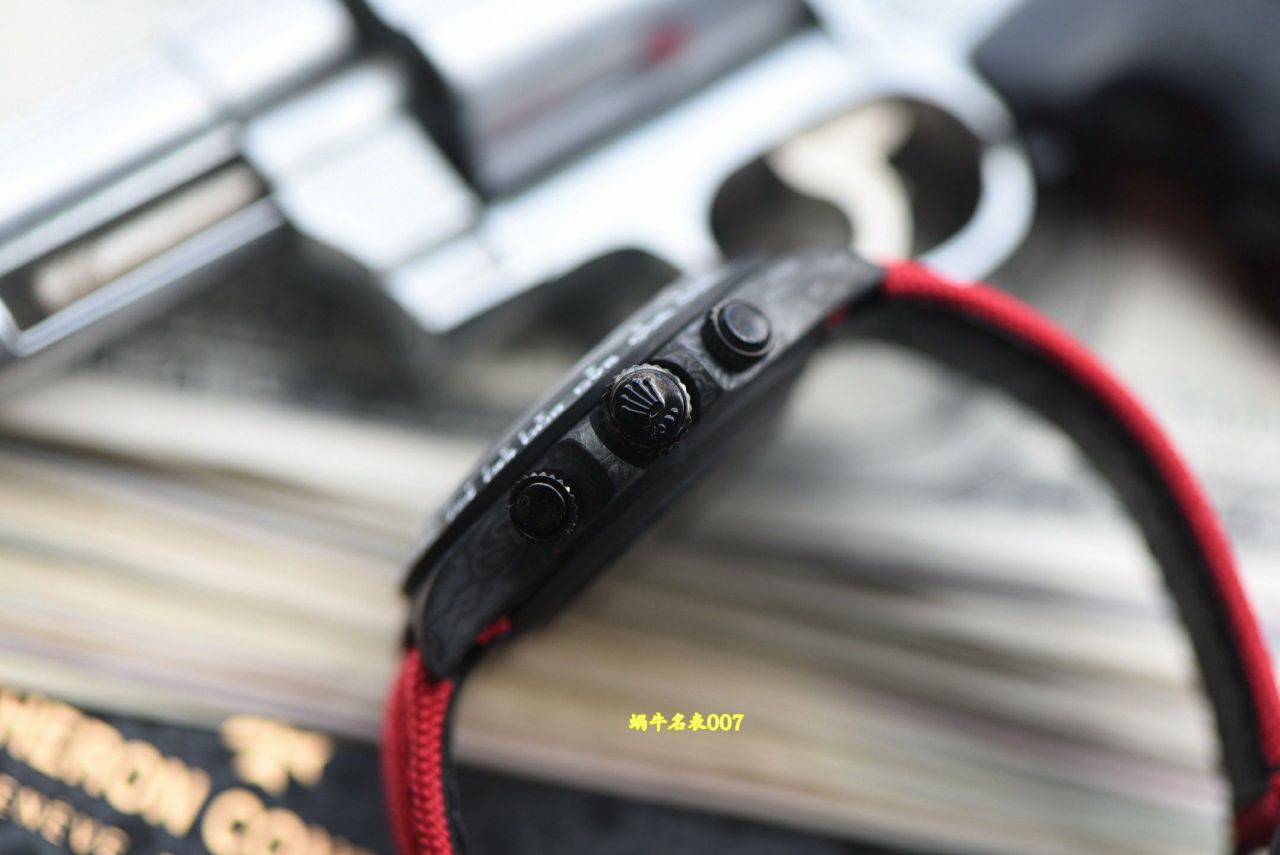 N厂行业最高版本Diw定制版ROLEX劳力士迪通拿全碳纤维壳腕表 / R988