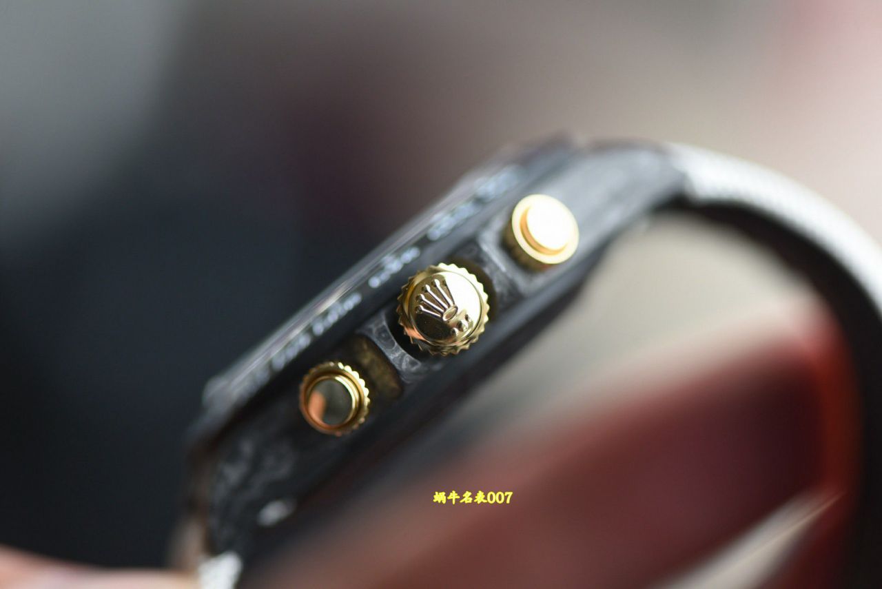 N厂行业最高版本Diw定制版ROLEX劳力士迪通拿全碳纤维壳腕表 / R990