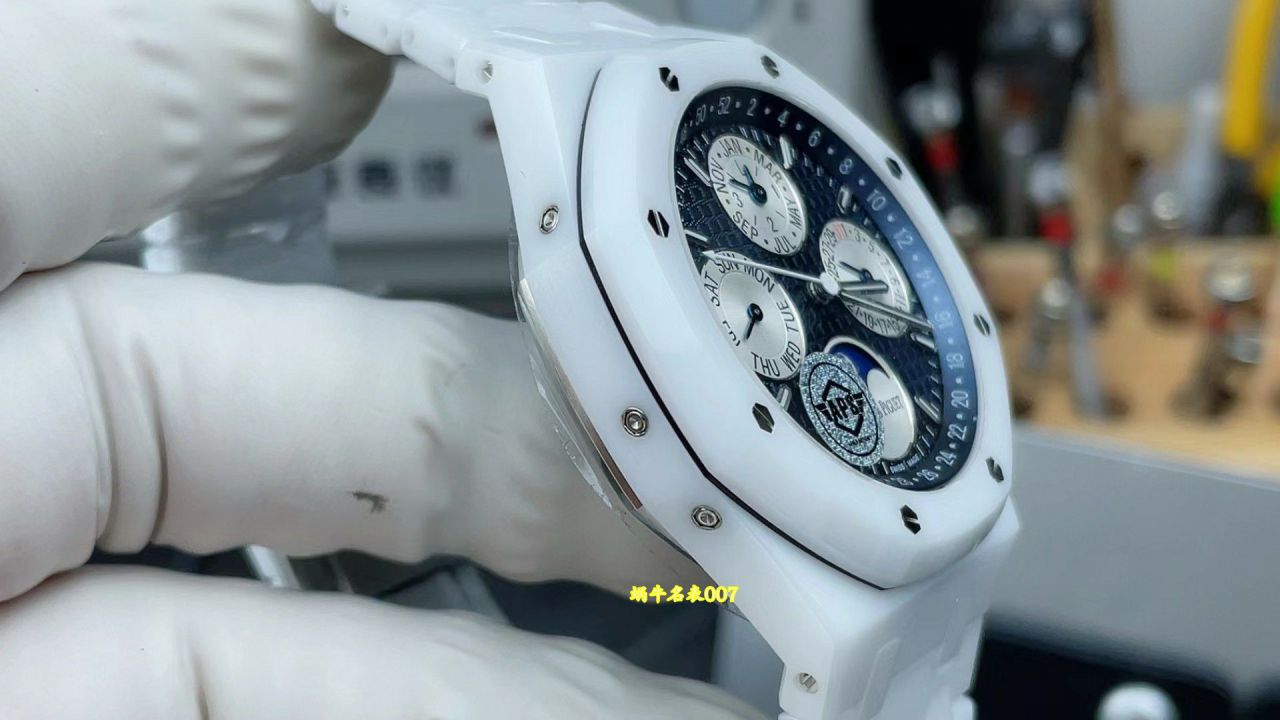 APS爱彼复刻手表皇家橡树万年历26579CB.OO.1225CB.01腕表 / AP329