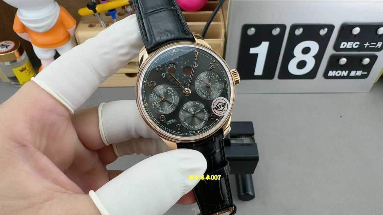 APS万国万年历顶级复刻手表葡萄牙系列IW503404腕表 / WG662