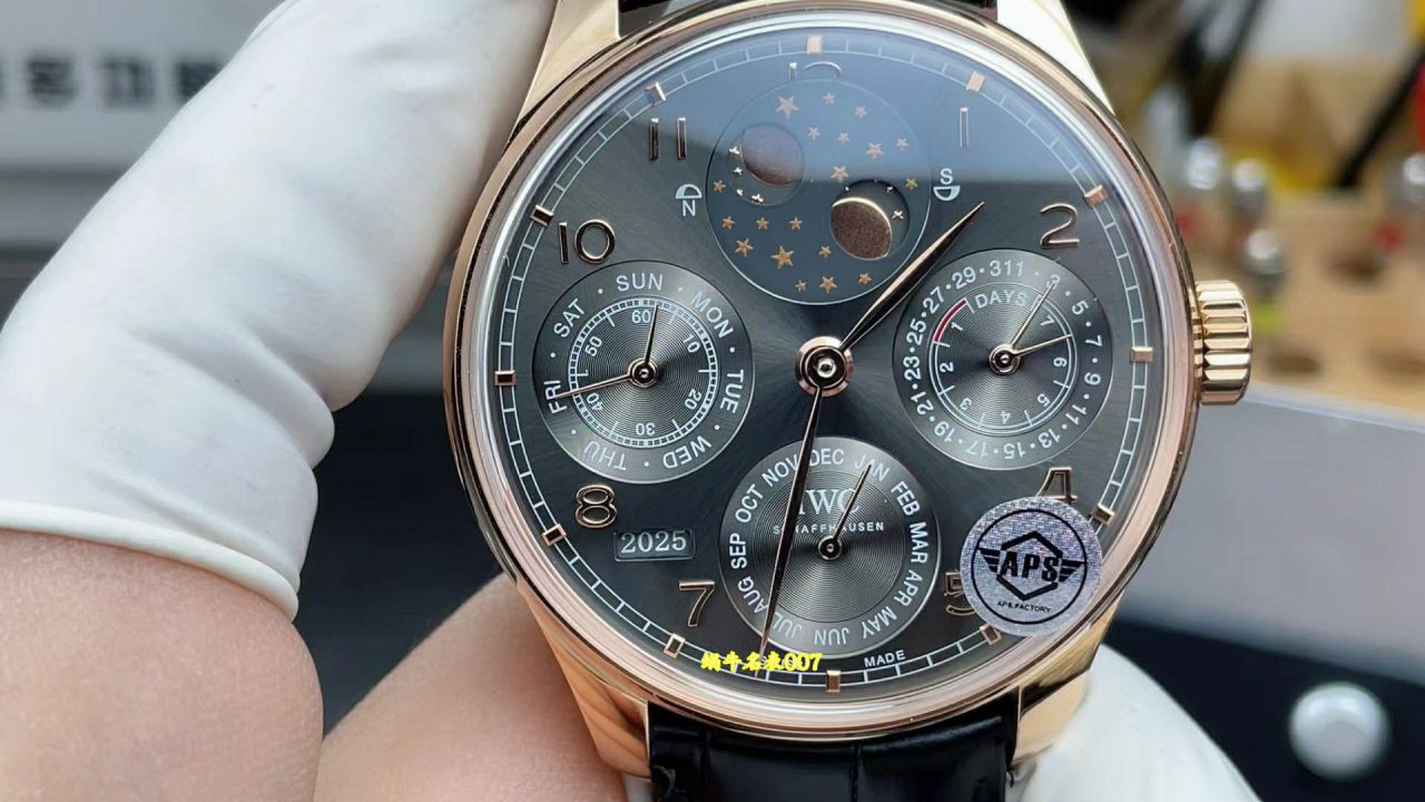 APS万国万年历顶级复刻手表葡萄牙系列IW503404腕表 / WG662