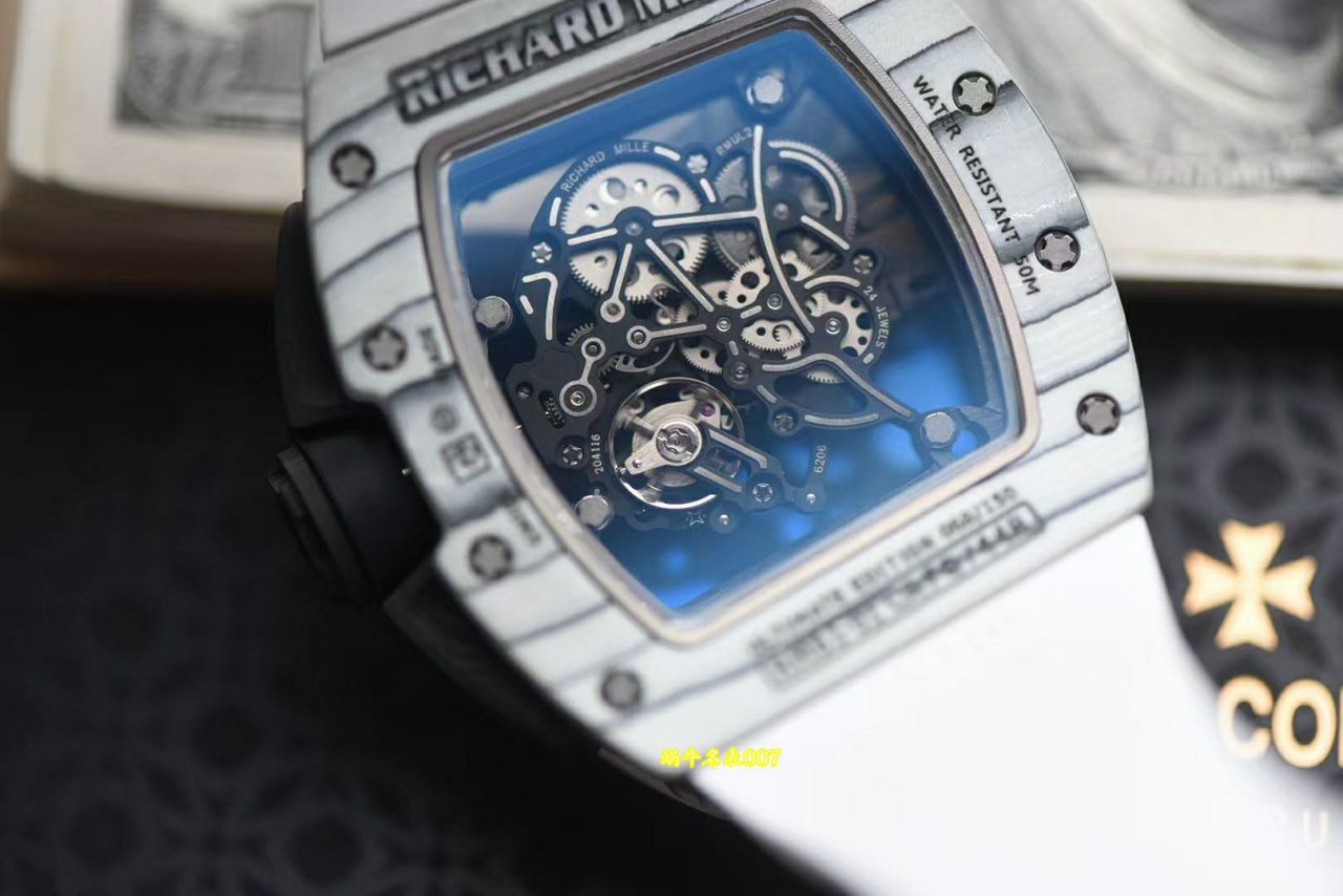 视频评测超高端定制版本Richard Miller理查德米勒rm061 RM 61-01 VAUCHER 机芯 / RM 61-01VAD