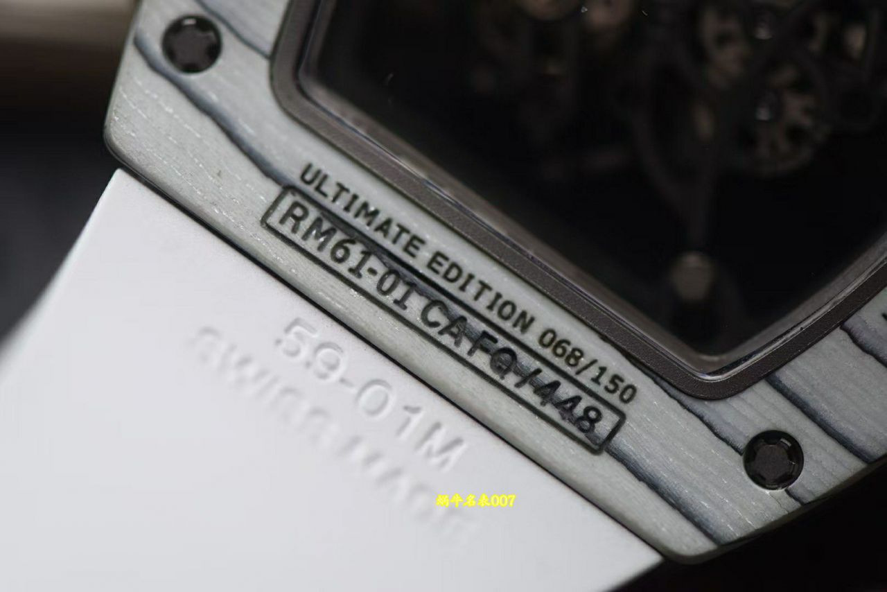 视频评测超高端定制版本Richard Miller理查德米勒rm061 RM 61-01 VAUCHER 机芯 / RM 61-01VAD