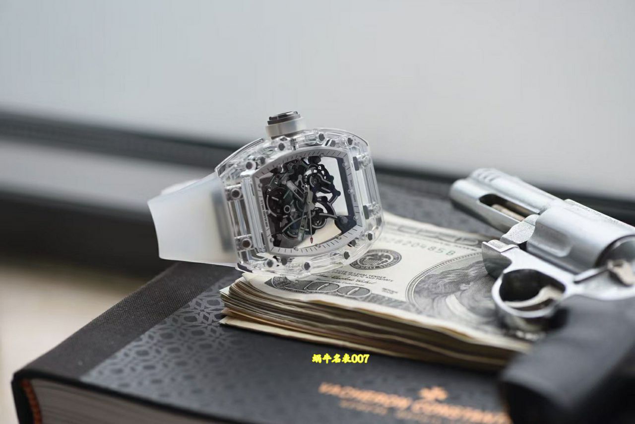 视频评测sonic出品理查德米勒透明水晶壳RM055腕表 / sonic RM055V