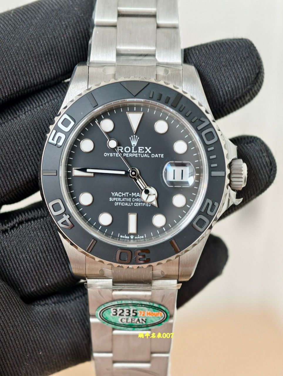 视频评测Clean劳力士纯钛壳套表带整109克游艇名仕型m226627-0001腕表 / R1003