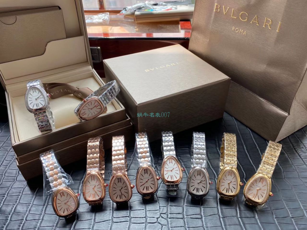 BV厂宝格丽蛇形SERPENTI系列103948顶级复刻女士腕表 / BG068